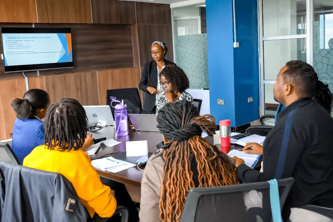 Zircon Consultants trainer leading a boardroom session