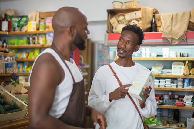 Man Asking About a Product to a Seller | Entrepreneurship & Customer Experience | Zircon Consultants